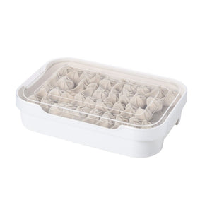 Breathable Egg Box Dumpling Box Refrigerator Finishing Fresh-keeping Box Frozen Dumpling Multilayer Egg Storage Box Drawer Type