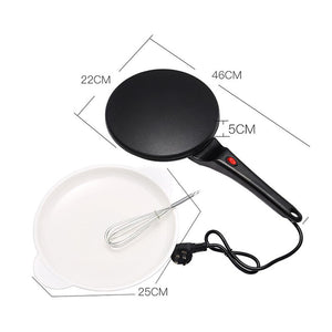 Home 220V Electric Crepe Maker Pizza Pancake Machine Non-Stick Griddle Baking Pan Cake Machine Household Kitchen Cooking Tools