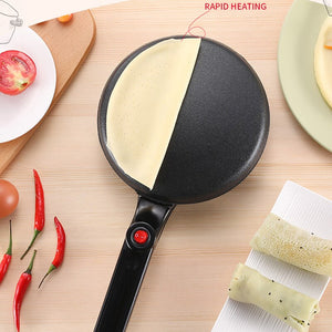 Home 220V Electric Crepe Maker Pizza Pancake Machine Non-Stick Griddle Baking Pan Cake Machine Household Kitchen Cooking Tools