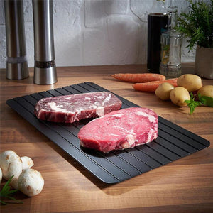 Home Portable 1pc Fast Defrost Tray Fast Thaw Frozen Meat Fish Sea Food Quick Defrosting Plate Board Tray Kitchen Gadget Tool