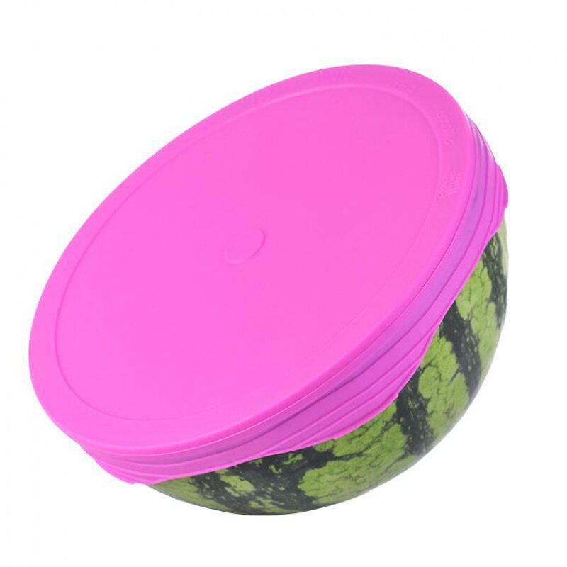 Multifunctional Double-Sealed Silicone Fresh-Keeping Lid Food Cover Flexible Reusable Lids for Fresh Food Leftovers DTT8