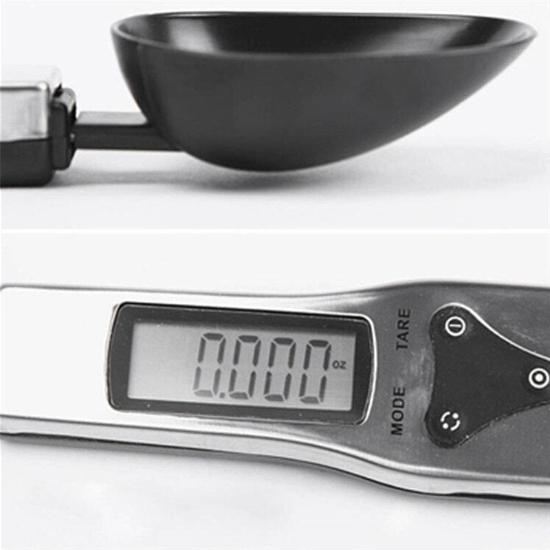 New 500g/0.1g Portable LCD Digital Kitchen Scale Measuring Spoon Gram Electronic Spoon Weight Volumn Food Scale New High Quality