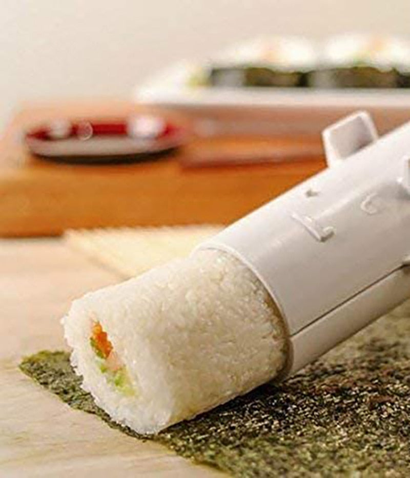 Sushi Maker Roller Rice Mold Sushi Bazooka Vegetable Meat Rolling Sushi Tool DIY Sushi Making Machine Kitchen Sushi Tool