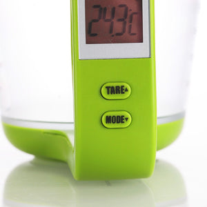 Portable Cup Electronic Measuring Cup Kitchen Scales Digital Beaker Host Weigh Temperature Measurement Cups With LCD Display