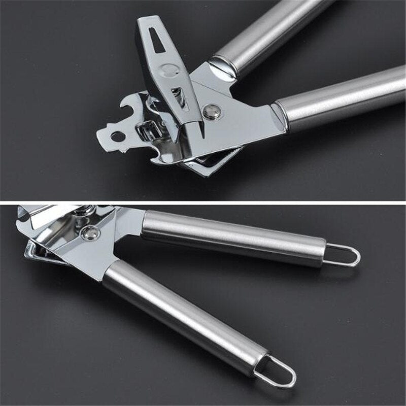 Portable High Quality Stainless Steel Can Opener Multifunctional Major Open Canned Knife Kitchen Tools Bar Accessories Hot Sale