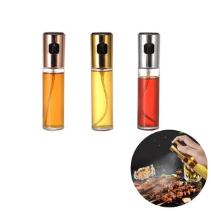 Portable Home 100ml BBQ Baking Olive Oil Spray Bottle Oil Vinegar Spray Bottle Water Pump Gravy Boat Grill BBQ Sprayer BBQ Tool