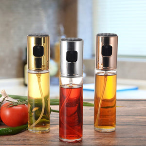 Portable Home 100ml BBQ Baking Olive Oil Spray Bottle Oil Vinegar Spray Bottle Water Pump Gravy Boat Grill BBQ Sprayer BBQ Tool