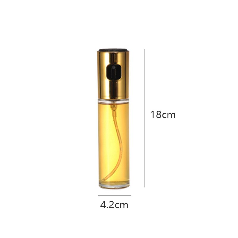 Portable Home 100ml BBQ Baking Olive Oil Spray Bottle Oil Vinegar Spray Bottle Water Pump Gravy Boat Grill BBQ Sprayer BBQ Tool