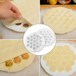 Portable Kitchen Dough Press Ravioli Making Mould Dumpling Mold Maker DIY Maker Dumpling Pelmeni Mold Pasta Form 37 Holes