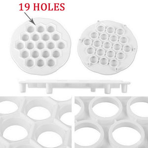 Portable Kitchen Dough Press Ravioli Making Mould Dumpling Mold Maker DIY Maker Dumpling Pelmeni Mold Pasta Form 37 Holes