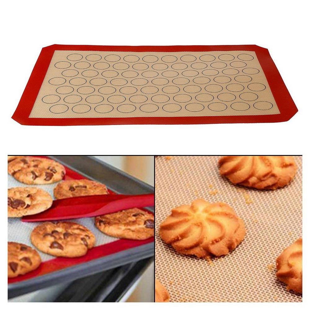 Portable Silicone Macaron Baking Mat - for Bake Pans - Macaroon/Pastry/Cookie Making - Professional Grade Nonstick Drop Shipping