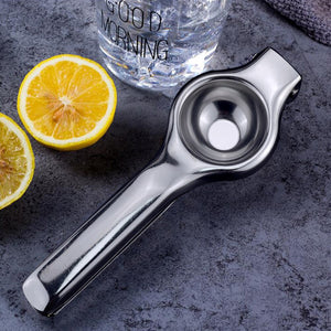 Portable Stainless Steel Lemon Squeezer Kitchen Tools Orange Juicer Fruit Juice Reamers Fast Handle Press Multifunctional Tool