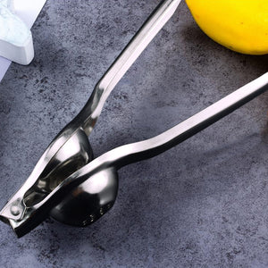 Portable Stainless Steel Lemon Squeezer Kitchen Tools Orange Juicer Fruit Juice Reamers Fast Handle Press Multifunctional Tool