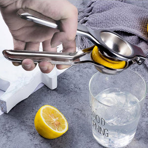 Portable Stainless Steel Lemon Squeezer Kitchen Tools Orange Juicer Fruit Juice Reamers Fast Handle Press Multifunctional Tool