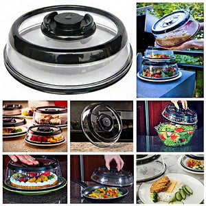 Vacuum Food Sealer Cover Kitchen Instant Vacuum Food Sealer Fresh Cover Refrigerator Dish Covers Topper Dome Kitchen Tool#35